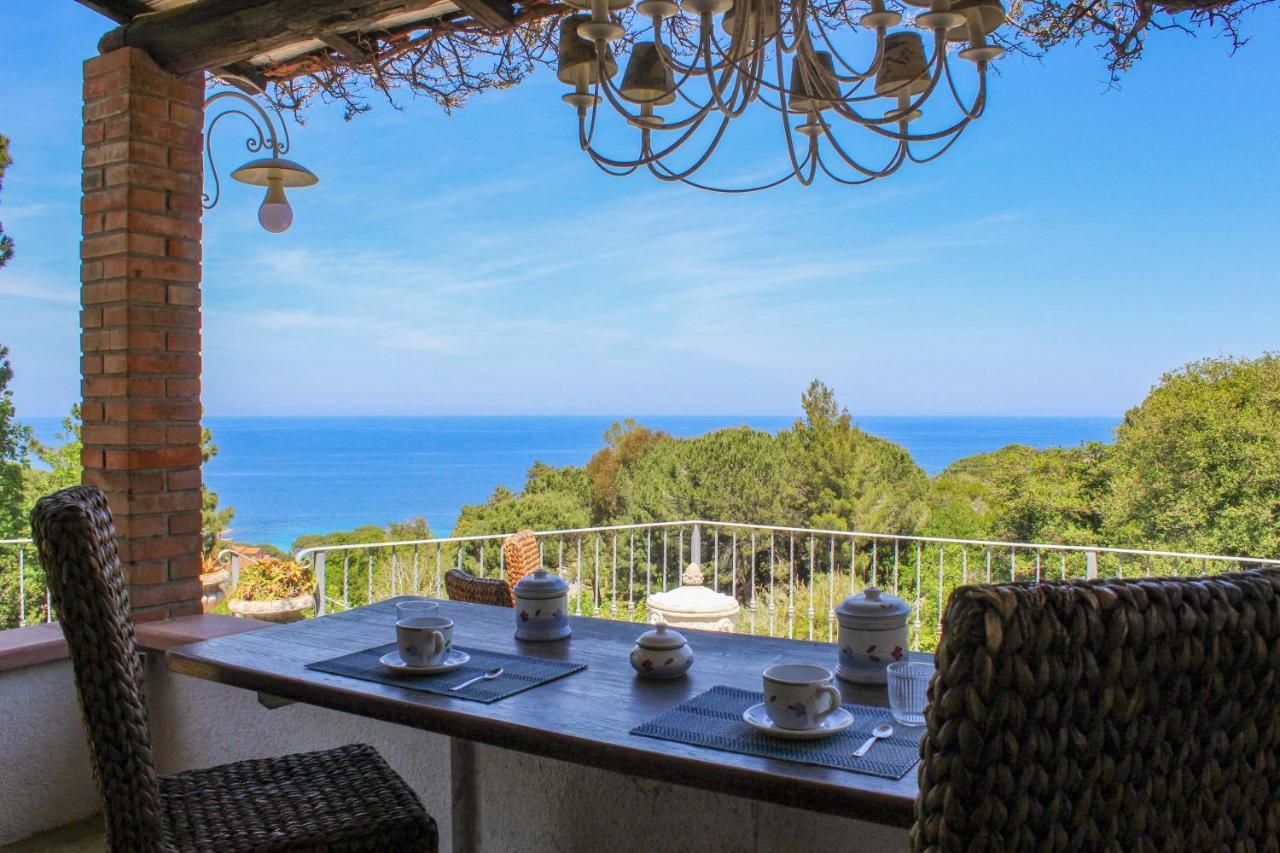Casa Panoramica Bouganville SantʼAndrea المظهر الخارجي الصورة