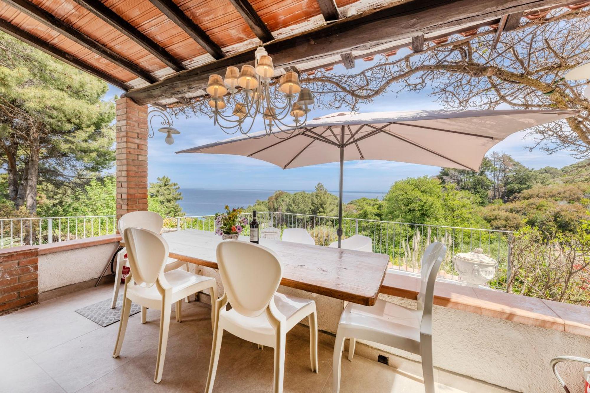 Casa Panoramica Bouganville SantʼAndrea المظهر الخارجي الصورة