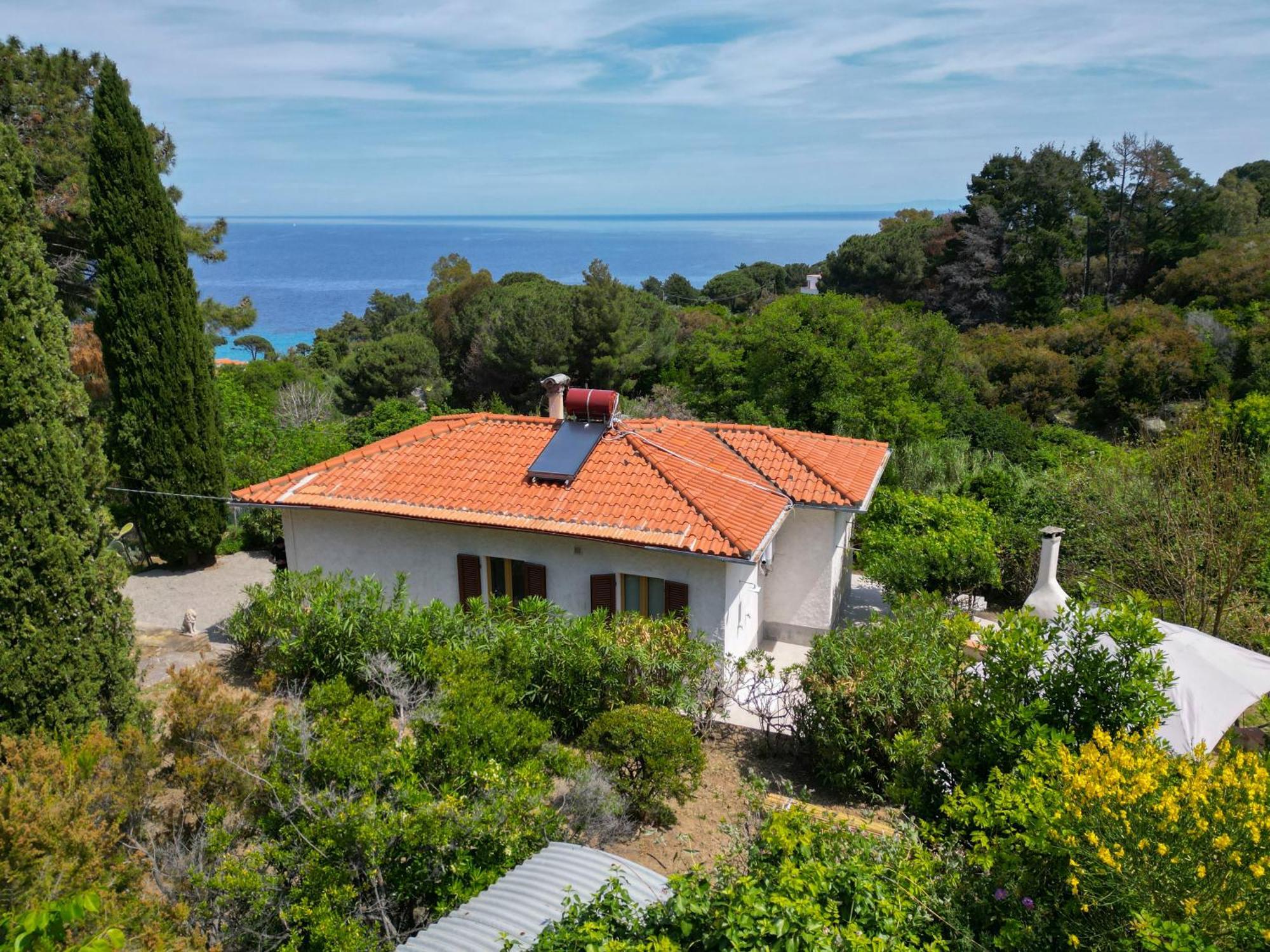 Casa Panoramica Bouganville SantʼAndrea المظهر الخارجي الصورة